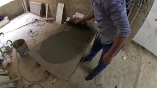 نصب سرامیک اسلب 60120