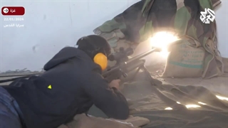 14021102: شکار پیاده نظام دشمن اسرائیلی توسط تک تیرانداز سرایاالقدس