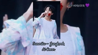 آهنگ سنیوریتا با صدای جونگکوک هوش مصنوعی Senorita ~ Jungkook [ AI ] Cover