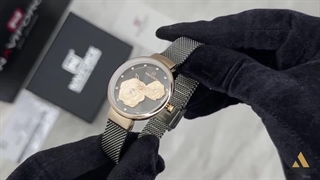 ساعت زنانه ناوی فورس صفحه گل دار مدل Naviforce NF5013L