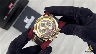 ساعت ناوی فورس بند چرمی Naviforce 9110M