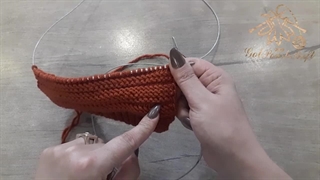 ویدئو آموزش بافت کلاه زنانه طرح موج بافی و پاپیون