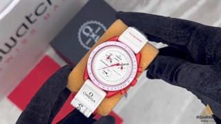 ساعت امگا سواچ قرمز Omega x Swatch Speedmaster RW1