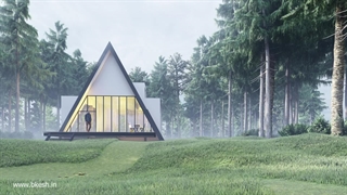 نقشه ساخت ویلا سوئیسی