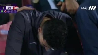 فوتبال امشب/گریه مهدی طارمی