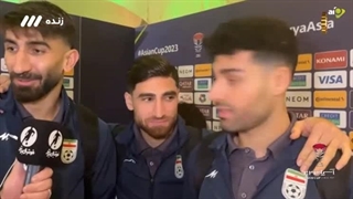 صحبت‌های ۵ ملی پوش پس از بازی با سوریه