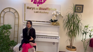 آکادمی مژه مریم مظفری نیا_اکستنشن مژه