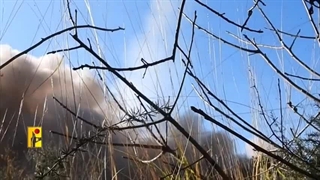 شلیک و اصابت موشک های حزب‌الله لبنان به پادگان بیرانیت اسرائیل - طوفان الاقصی