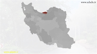 نقشه برش ایران جهان در مرز کشور