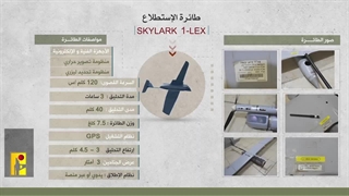 شکار یک فروند پهپاد جاسوسی صهیونیستی توسط حزب الله لبنان - طوفان الاقصی