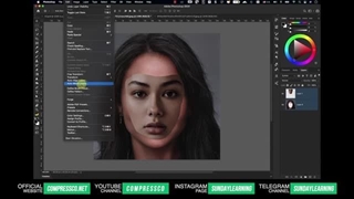 آموزش تغییر و جابجایی حرفه ای چهره در فتوشاپ