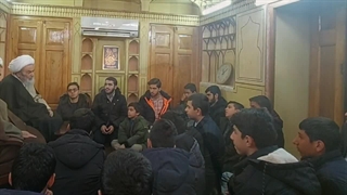 توصیه‌های اخلاقی آیت‌الله العظمی مظاهری در دیدار جمعی از دانش آموزان حافظ قرآن کریم