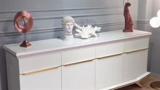 میز کنسول سفید