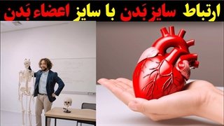 چرا سایز بدن انسان با سایز اعضای بدن او ارتباط مستقیمی دارید ؟!؟! لیزر صورت