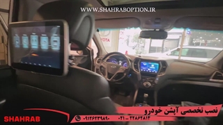 مانیتور پشت صندلی اندروید