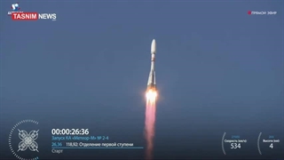 ماهواره پارس ۱ جمهوری اسلامی ایران با پرتابگر سایوز  به فضا پرتاب شد