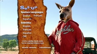 Kangaroo Jack (2003 DVD Menu Walkthrough)