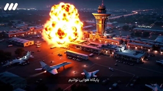 انیمیشن - بخشی از اهداف ایران در تلاویو و حیفا توسط موشک منهدم شد